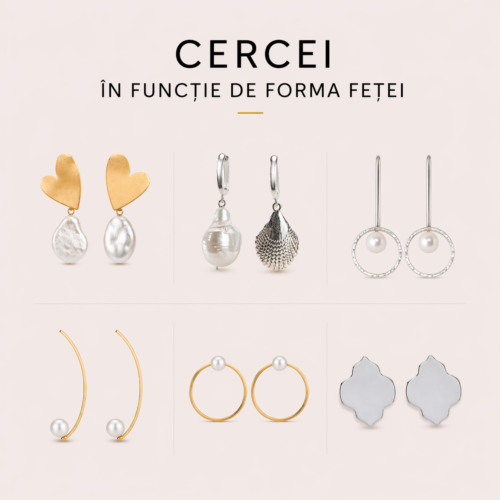 Cum alegi cerceii potriviți pentru forma feței (ghid rapid)